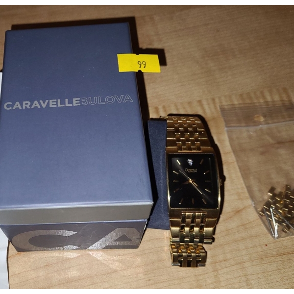 Caravelle Bulova Watch (Extra Bracelet Links Included) 