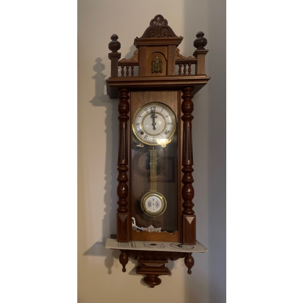 Highest Quality Victorian Style Vienna Wall Clock w/ Pendulum 35T 
