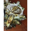 Image 4 : Assorted Vintage Decor Including: Turkey 5 T, Ceramic Shell Design Cream/ Sugar Set and More!