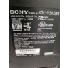 Image 8 : Sony Bravia LCD HD Television Model KDL-V26XBR, No Remote Included/ Side Panel Options Shown