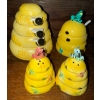 Image 1 : Stackable Beehive Ceramic Measuring Cups & Beehive SNP Shakers & more