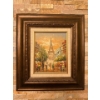 Image 1 : Autumn in Paris Street Scene Framed Print 16"x24"