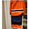 Image 5 : BRAND NEW Oilers Hockey Sockey Onesie, SZ L with Mini Floor Hockey Bundle!
