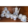 Image 2 : Vintage Seltmann Weiden Bavaria Porcelain Tea & Coffee Service Set 'Bayerisch Blau'