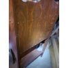 Image 5 : Vintage Wooden Standing Desk/ Hall Cabinet w/ Lockable Front (Key Included) 26 W, 13 D, 53 T 