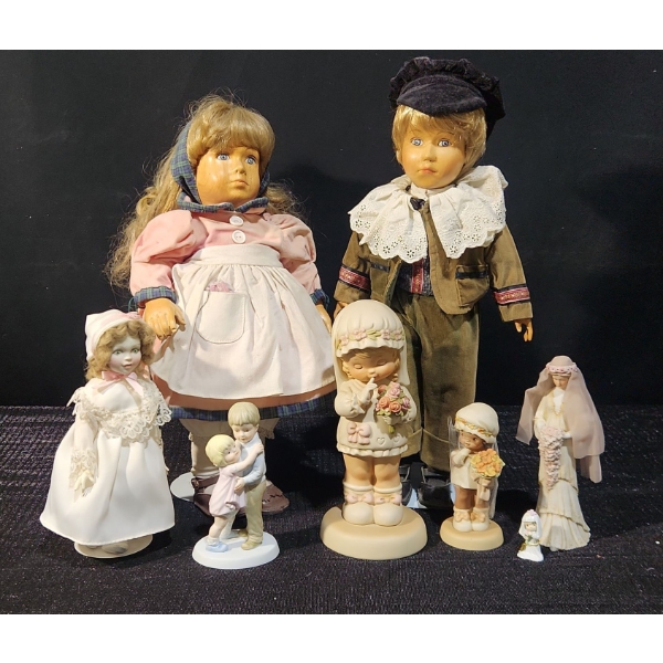 Innocence in Wood, Ceramics and Die cast - Doll and Figurine Collection