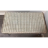 Image 4 : Yard & Outdoor Coffee Table Style wicker Table w/ Sculpted Home Decor Items