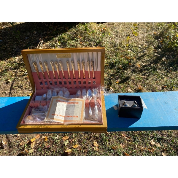 Holmes & Edwards Inlaid Sterling Silver Cutlery 