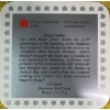 Image 4 :  1995 325th Anniversary of the Hudson's Bay Company 92.5% Silver Coin, 25.175 grams