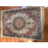 Image 2 : Oriental-Style Area Rug with Intricate Medallion Design and Fringe