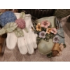 Image 7 : Metal/ Ceramic Planters: Metal Hanging w/ Roses 12 T, Lighthouse Decor 13 T, Watering Cans and More!
