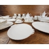 Image 3 : Royal Albert Bone China Dinnerware Set, 'Val D'Or' Pattern, 96 Pieces