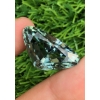Image 1 :  Metallic Green Hiddenite gemstone 36.75 ct Certified ($18,375 Appraisal)
