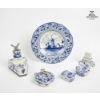 Image 3 : Collection Of Vintage Delft Blue Pottery , 