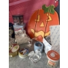 Image 2 : Misc. Home Collection Incl. Lamp, Tins, Princess Houseware Glass Figures, and More 