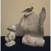 Image 1 : LLADRO Year 2000 Little Doggy 'A Friend For Life' w/ Lladro Society Plaque (7T) 