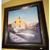 Image 1 : Mid Century Cape Cod Oil on Board Art 32T Artist Unknown