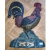 Image 2 : Rooster 14 T and Cat 5 T Cast Iron Doorstops 