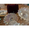 Image 4 : Carnival glass, serving dishes.