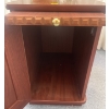Image 2 : Brass Embellished End Table / Storage Console 19T
