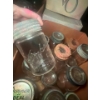 Image 9 :  huge assortment of mason jars some are 1 quart jewel Boyd Mason Dray square Mason crown improved cr
