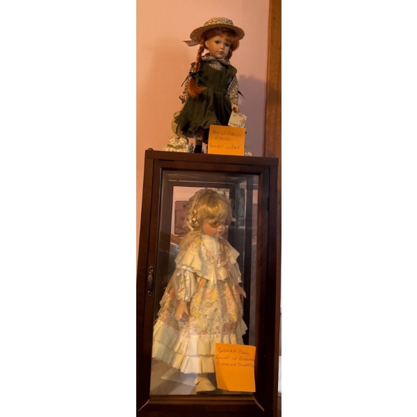The Victorian Collection Nicola Doll (16T) w/ Kindred Spirits Collection Vinyl Doll 