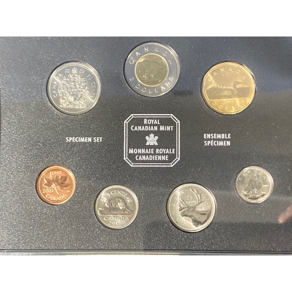 2003 Specimen Set