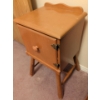 Image 4 : Vintage Maple Sewer's Casket & Contents 16x12x28