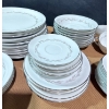 Image 3 : Noritake Bone China Set, 'Graywood'  w/ Villeroy & Boch 'Botanica' Porcelain Dish 