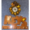 Image 5 : Copper & Brass Decorative Wall Plates w/ German Style Barometer & More 24T