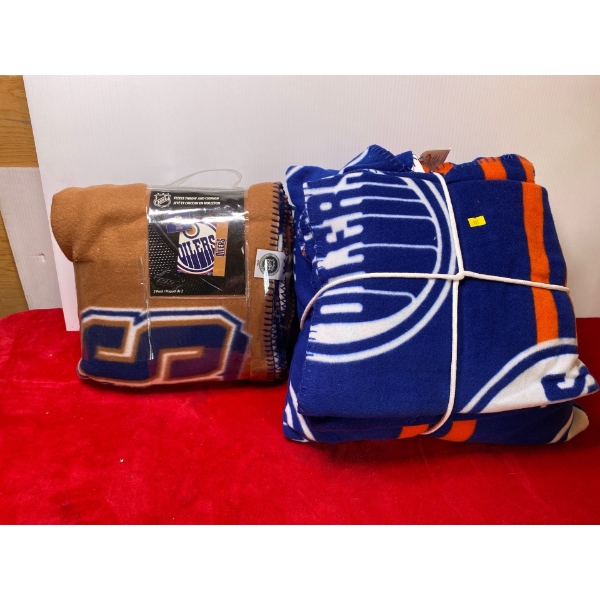 Oilers Blanket Sets