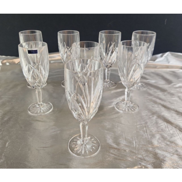 Set of 8 Marquis by Waterford Brookside 12-Ounce Footed Iced-Beverage Goblets