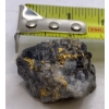 Image 2 : Gold Colored Flakes Embedded in Stone - Tested like Gold, Stone Weighs 26.9g