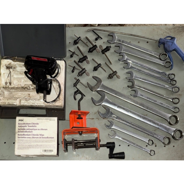 Combination Wrenches w/T-Handle Hex Wrenches For Fastening Nuts & Bolts-Jumbo Tools