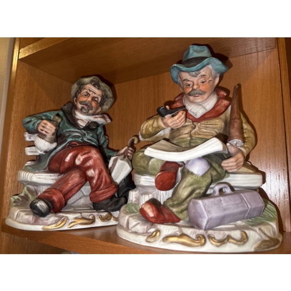 Collectible Porcelain HOMCO Figurines #2 - 12"Tall 