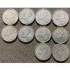 Image 1 : Canadian 25-cent Pieces 80% Silver 64.13 Grams