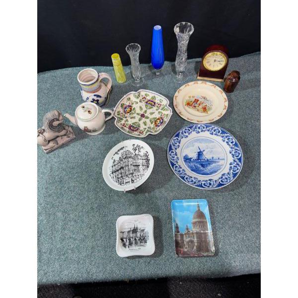 Decorative Plates, Vases and Teapots