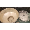 Image 2 : Aluminum Kitchenware Lot With Large Bowl, Cake Carrier, and Coffee Pots