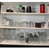 Cupboard Full Of Glassware For The Kitchen- Cups, Glasses, Mugs, Barware & More
