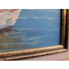 Image 3 : Beachfront Painting, Signed: Dikla, Framed, 30 X 26.5 