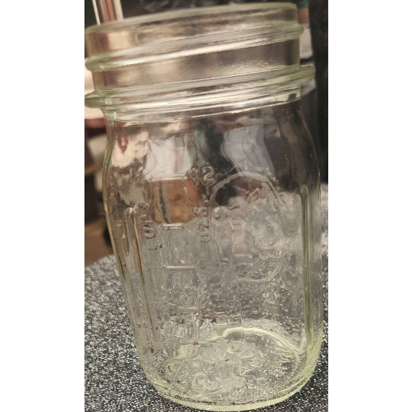 21 Clear Glass Mason Jars