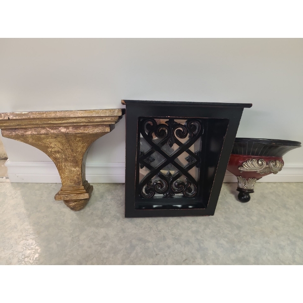 Set of 3 indoor sconces 