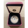 Image 1 : 2013 Canadian $20 Fine Silver Coin, Winter Snowflake, with Swarovski Crystal