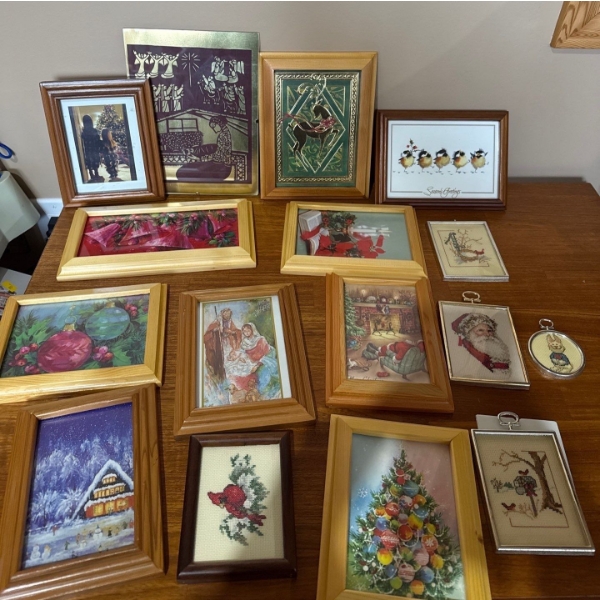 Holidays Art Collection - Prints, Needlepoint (Largest is 7x9.5)
