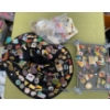 Image 1 : Box Full of Various Pins Plus a Hat Full of Pins 