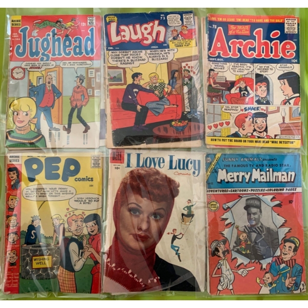 	Comics For All Ages Archie I Love Lucy & More