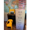 Image 4 : Office Supplies With Printer Including Ink Filing Cabinets & A Solid Wood Filing Cabinet 
