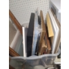 Image 4 : Huge Asst of Picture Frames-Mostly Vintage, Glass & Mats.  Largest Gold Frame 22 w 32 h