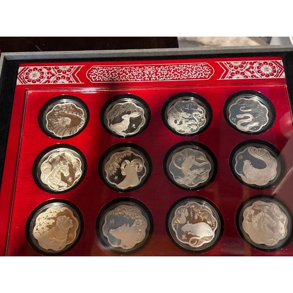 2010-2021 $15 Lunar Lotus - Sterling Silver 12 Coin Set High Value