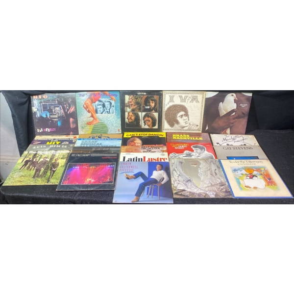 Records: The Beatles, Santana, Streetheart